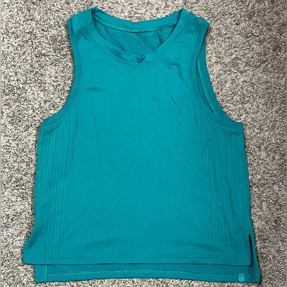 lululemon athletica Turquoise Tank Top